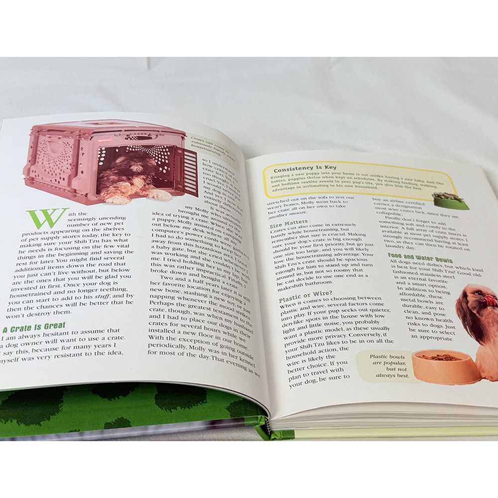 Animal Planet Shih Tzu Pet Care Training Grooming Health Hardcover Book - Picture 6 of 7